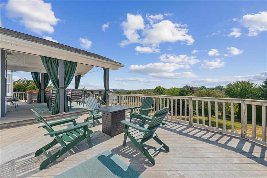 320 Talon Drive Irwin, PA 15642 - Photo 29 of 37 a view of a chairs and table in the balcony