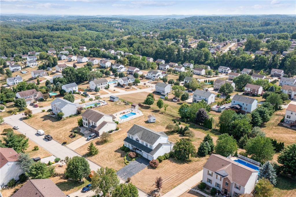 320 Talon Drive Irwin, PA 15642 - Photo 35 of 37 an aerial view of a city with lots of residential buildings