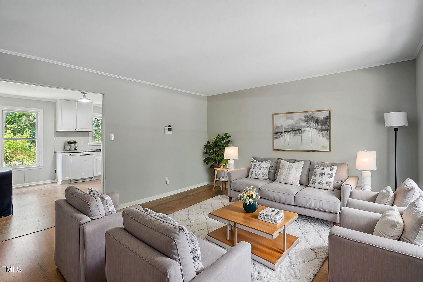 5805 Farm Gate Road Raleigh, NC 27606 - Photo 5 of 25 Virtually staged