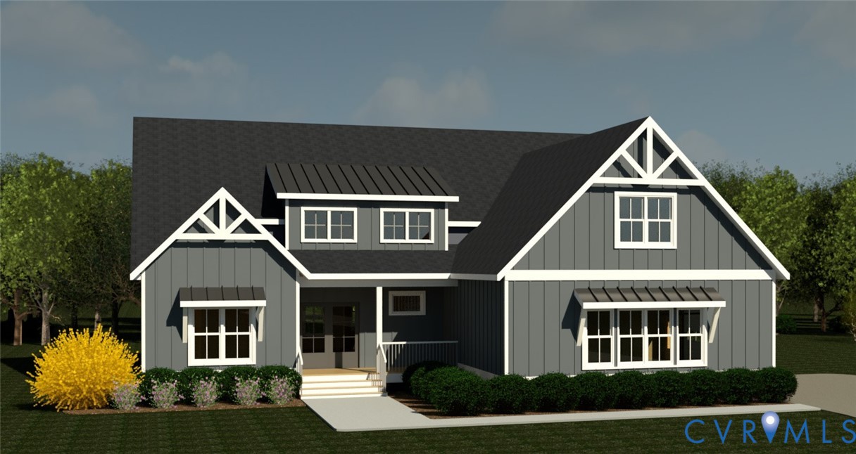 3464 Old Church Road Mechanicsville, VA 23111 - Photo 1 of 2 a front view of a house with garden