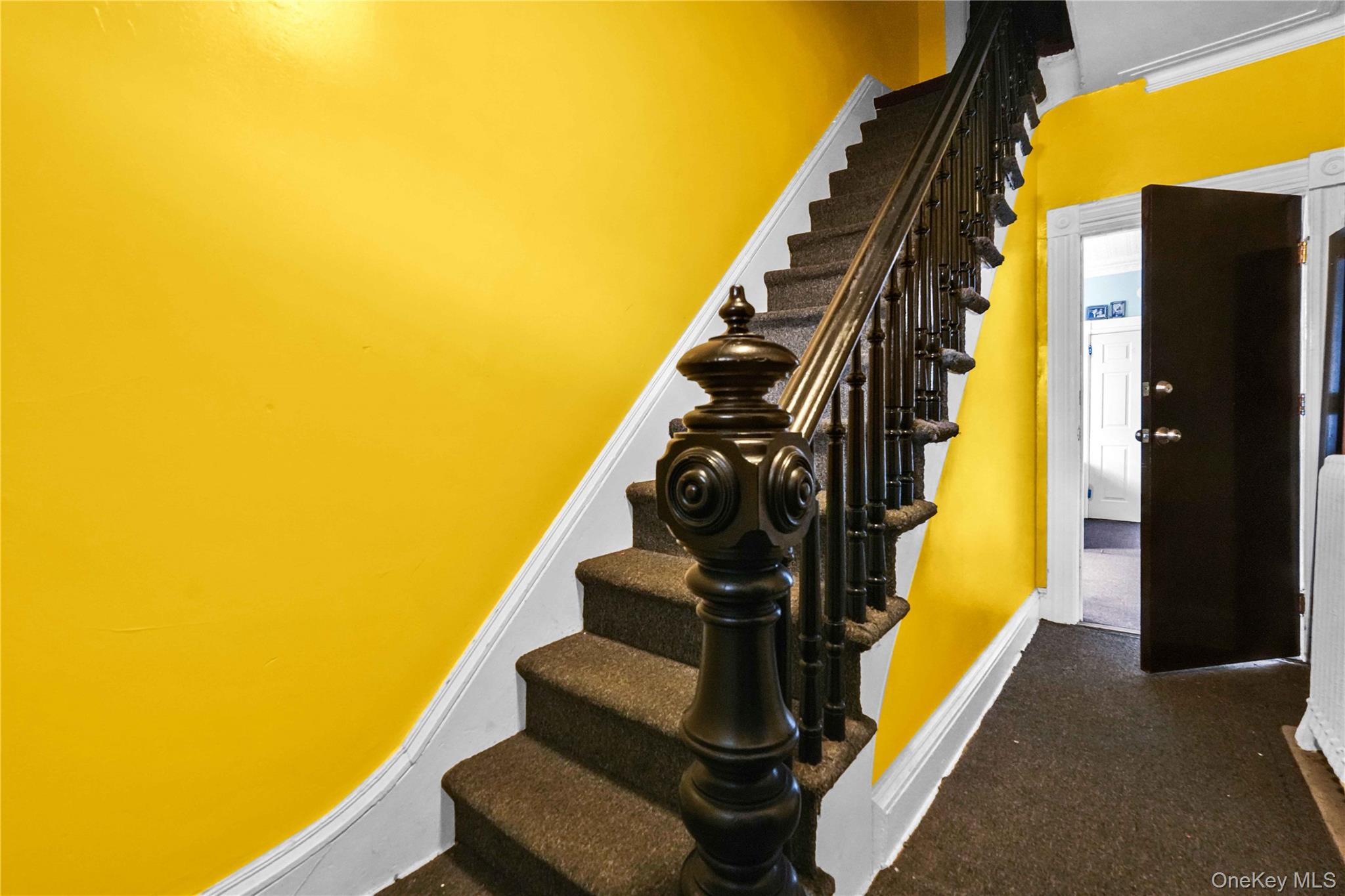 139 Spring Street Ossining, NY 10562 - Photo 11 of 29 Stairs with baseboards