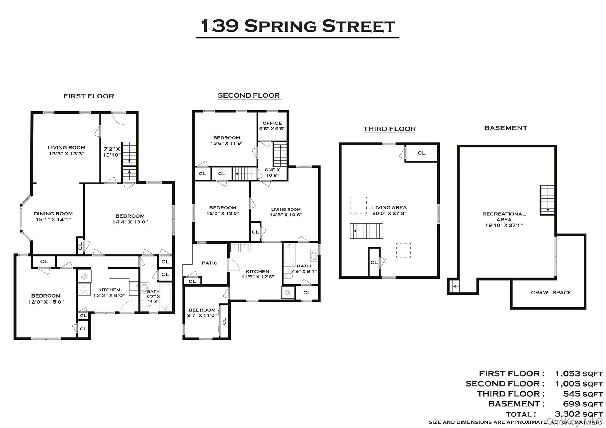 139 Spring Street Ossining, NY 10562 - Photo 23 of 29 View of room layout