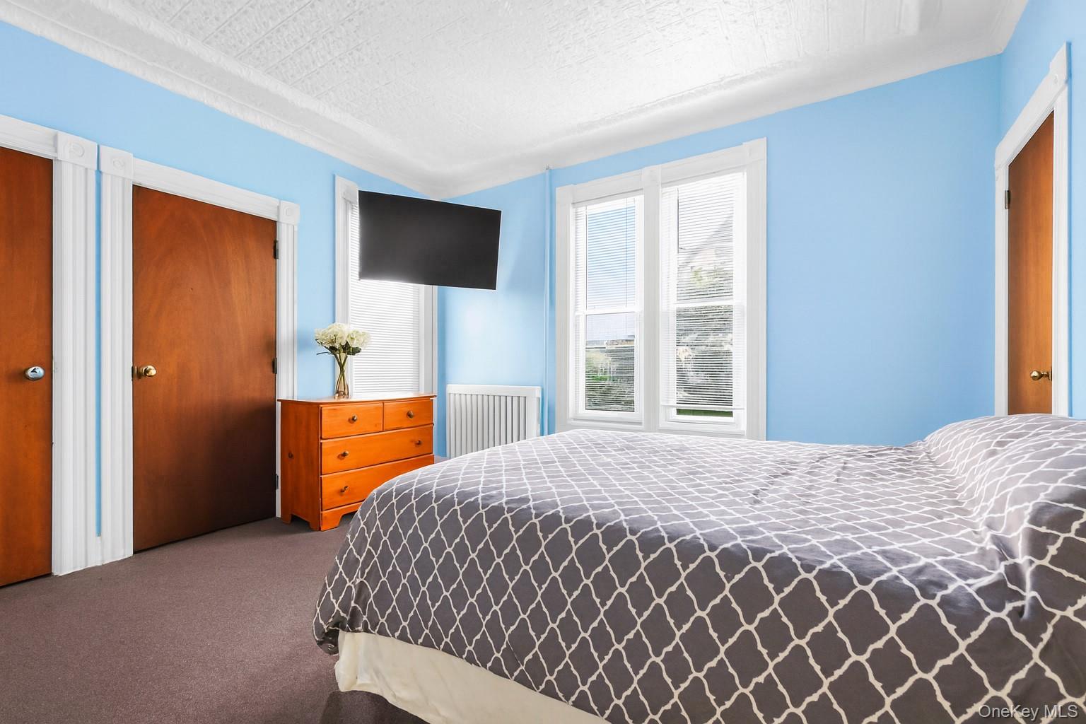 139 Spring Street Ossining, NY 10562 - Photo 8 of 29 Carpeted bedroom featuring a closet and radiator