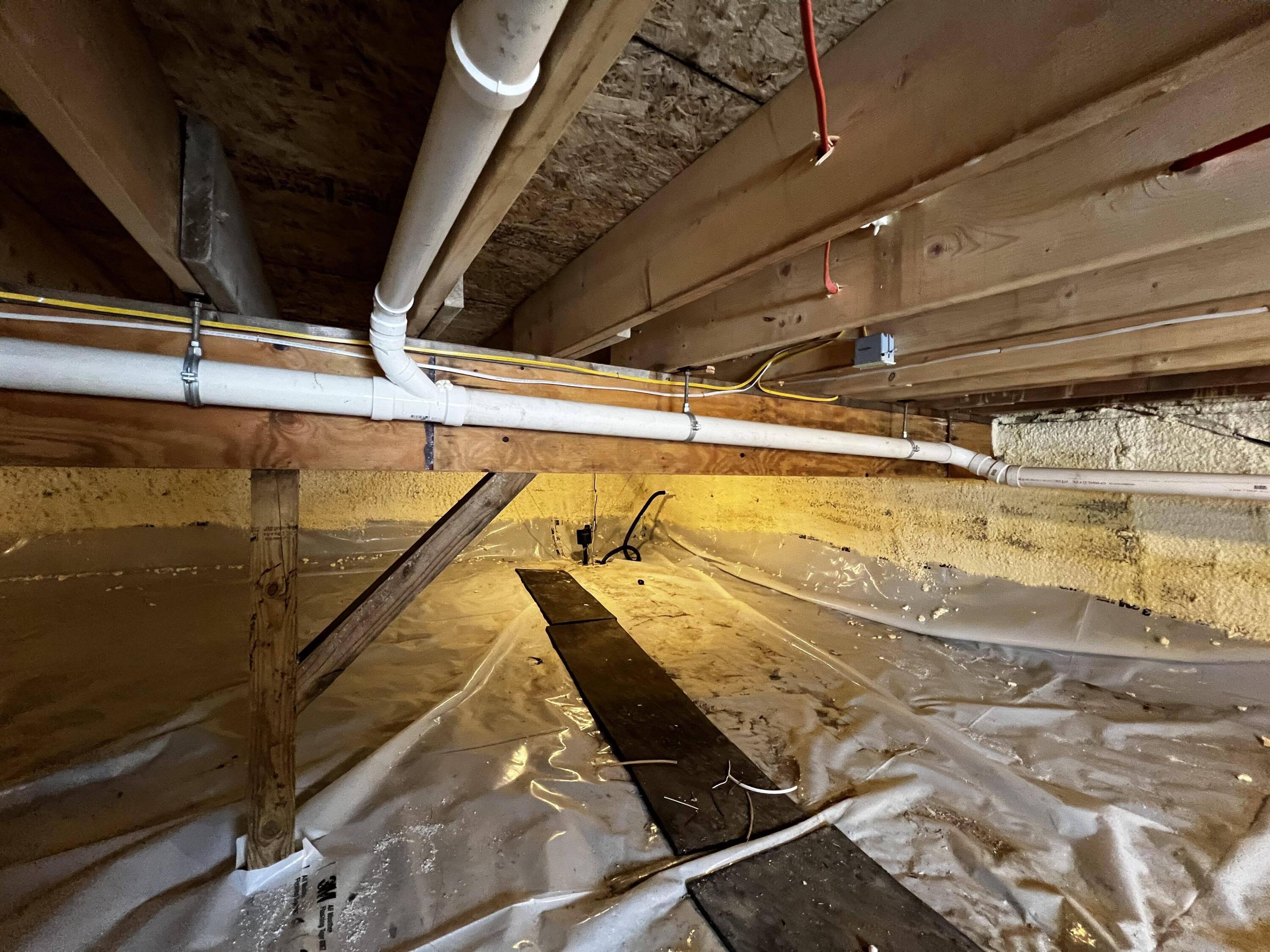 236 Bill Luce Road Washington, ME 04574 - Photo 40 of 43 Crawlspace