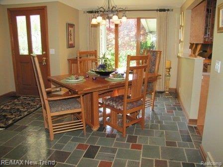 19550 Clement Road Northville, MI 48167 - Photo 3 of 20 Foyer and Dining Area