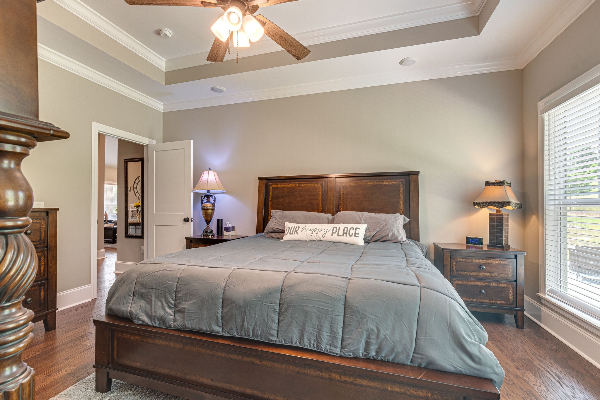 1427 Cliff Amos Road Spring Hill, TN 37174 - Photo 25 of 52 a bedroom with a bed and a window