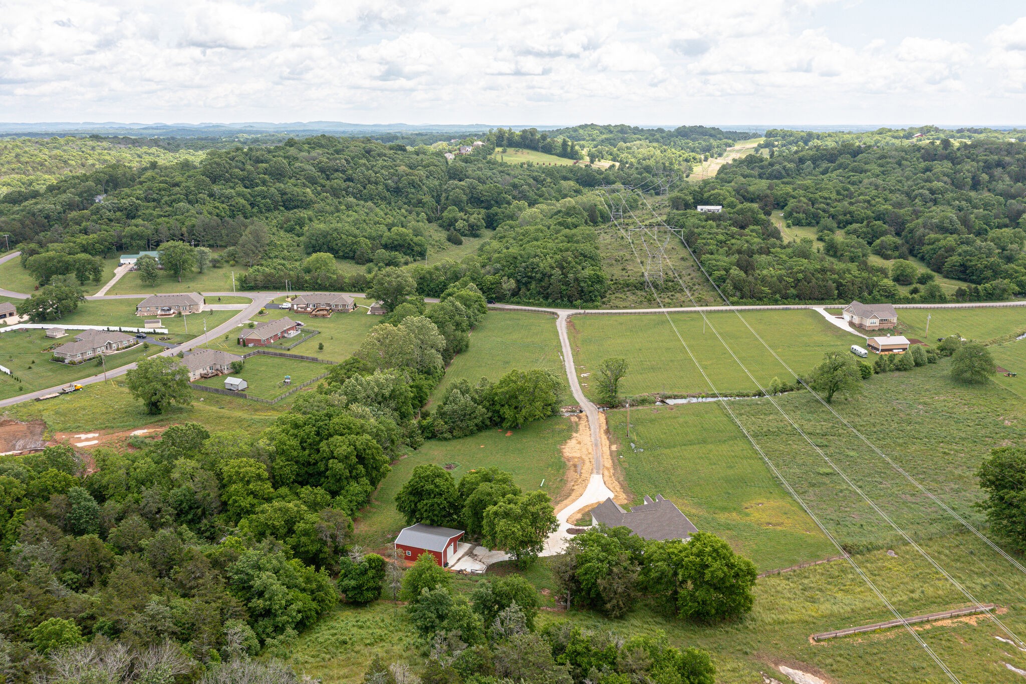 1427 Cliff Amos Road Spring Hill, TN 37174 - Photo 48 of 52 an aerial view of a yard