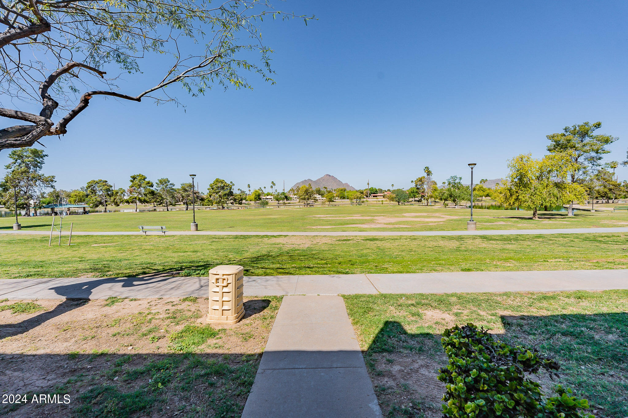 5138 North 81st Street Scottsdale, AZ 85250 - Photo 4 of 40 a view of a lake with a big yard