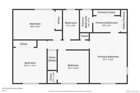 $629,000 | 1607 South Oakland Street, Aurora, CO 80012