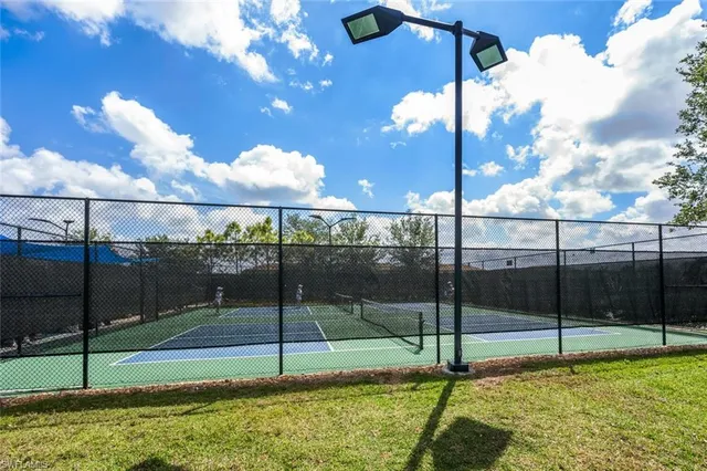 a view of a basket ball ground
