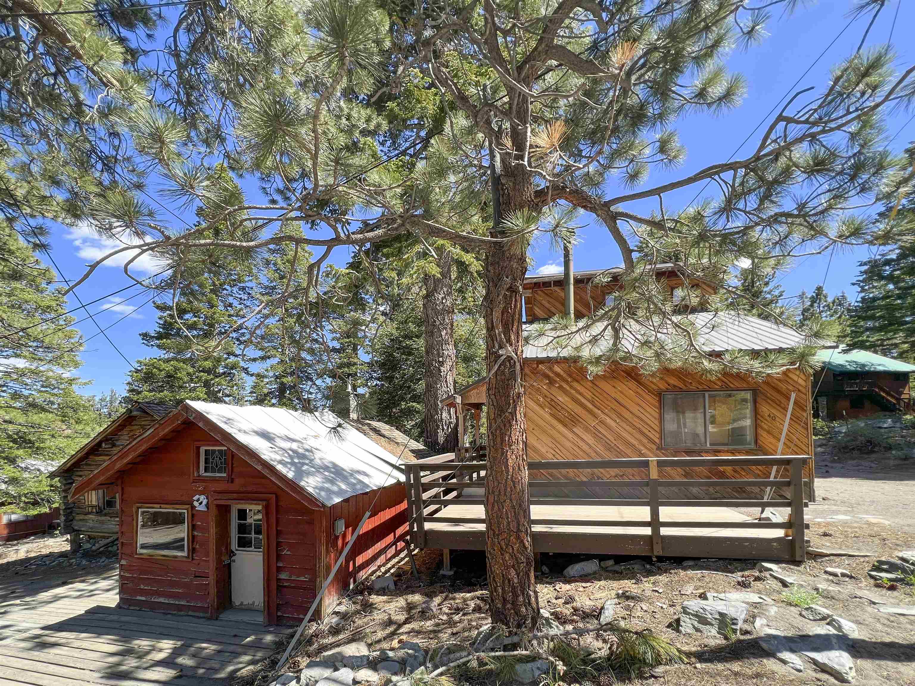 40 Gull Street Mammoth Lakes, CA 93546 - Photo 17 of 44 a view of a house with a yard