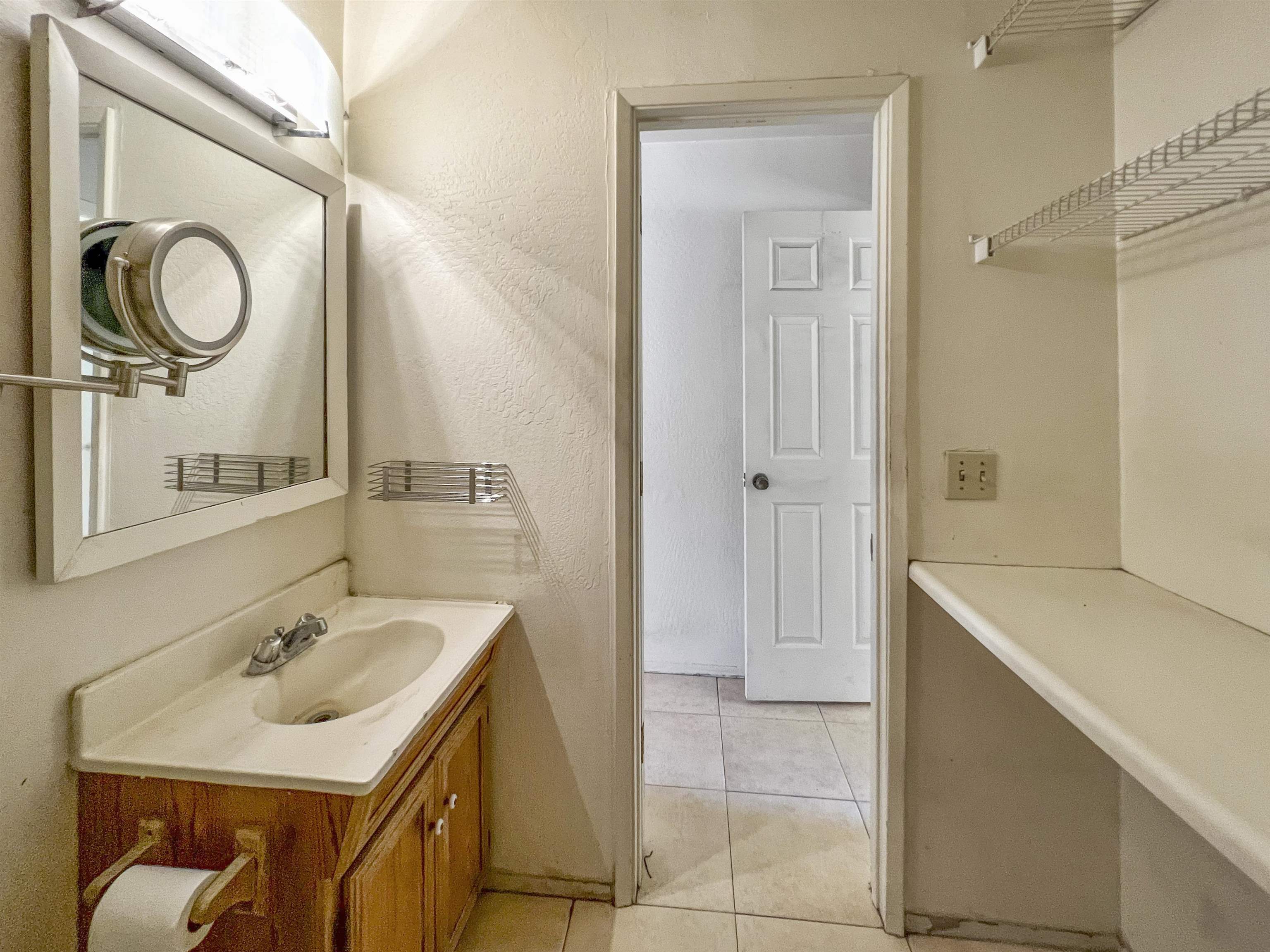 40 Gull Street Mammoth Lakes, CA 93546 - Photo 30 of 44 a bathroom with a sink and a mirror