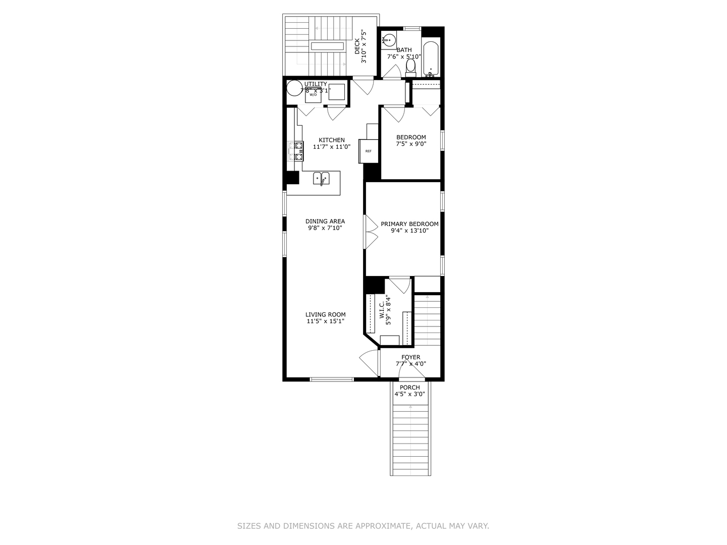 2620 West Homer Street Chicago, IL 60647 - Photo 30 of 31 a picture of a bench in front of door