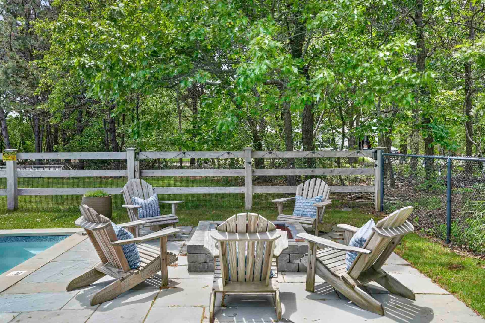 9 Thaxter Lane Edgartown, MA 02539 - Photo 50 of 53 a view of a chairs and table in the garden