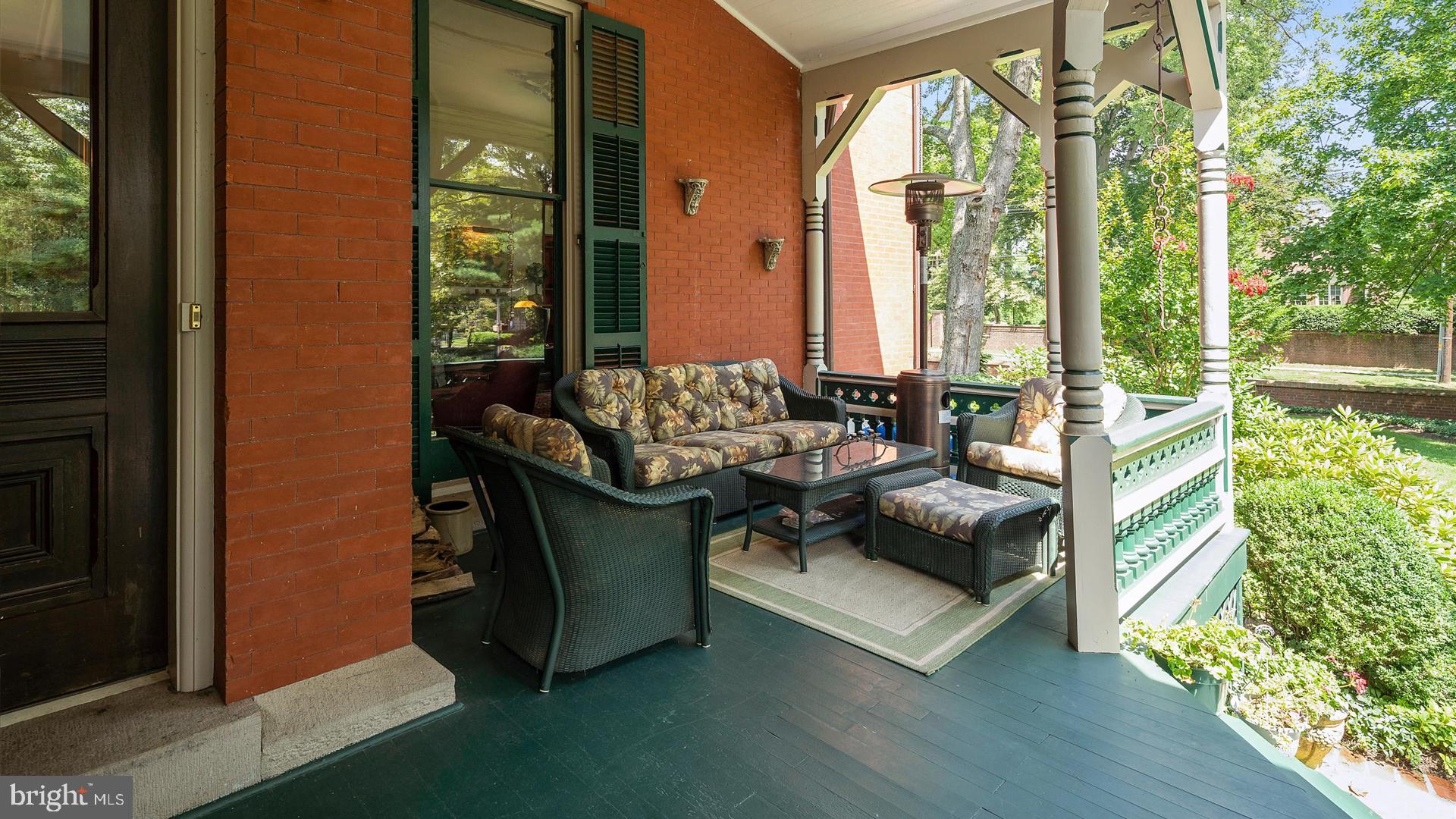 68 Library Place Princeton, NJ 08540 - Photo 9 of 34 North side of front porch