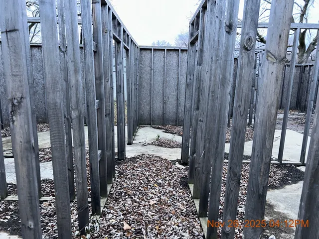 a bathroom with a sink and a shower curtain