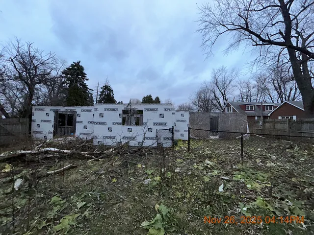 a front view of a house with balcony
