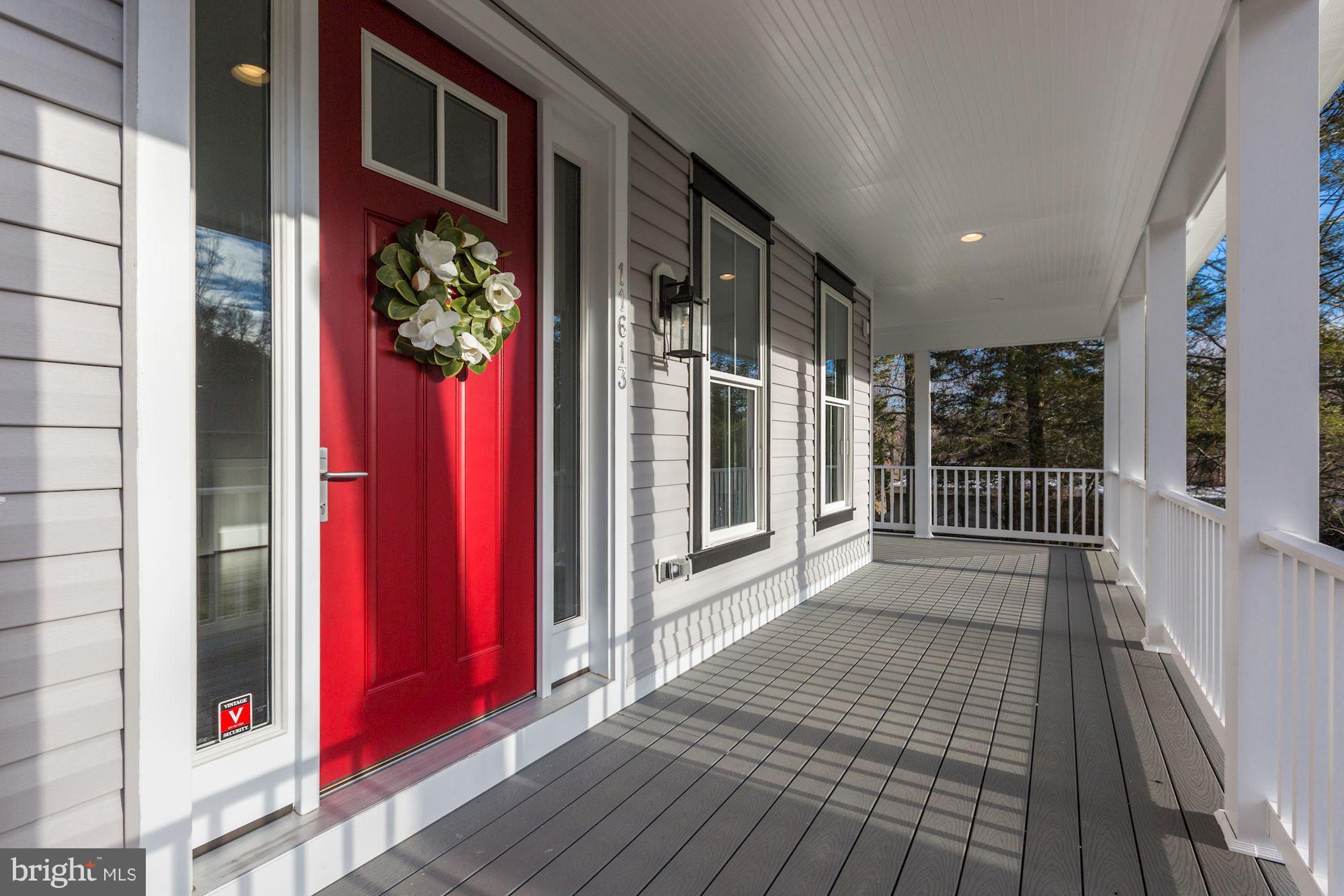 11613 Popes Head Road Fairfax, VA 22030 - Photo 3 of 30 Welcoming Front Door & Wrap-Around Front Porch