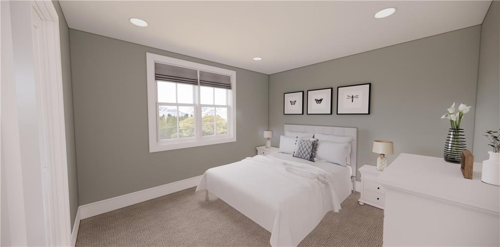 309 Oak Mountain Road Carrollton, GA 30116 - Photo 33 of 38 a bedroom with a bed and a window