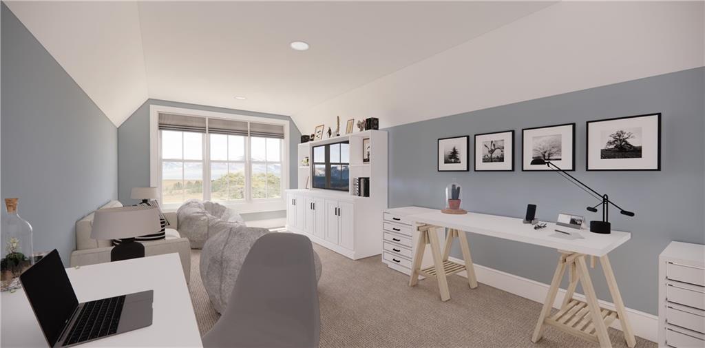 309 Oak Mountain Road Carrollton, GA 30116 - Photo 36 of 38 a living room with furniture a flat screen tv and a window