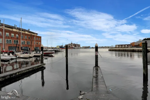 a view of a lake with a house