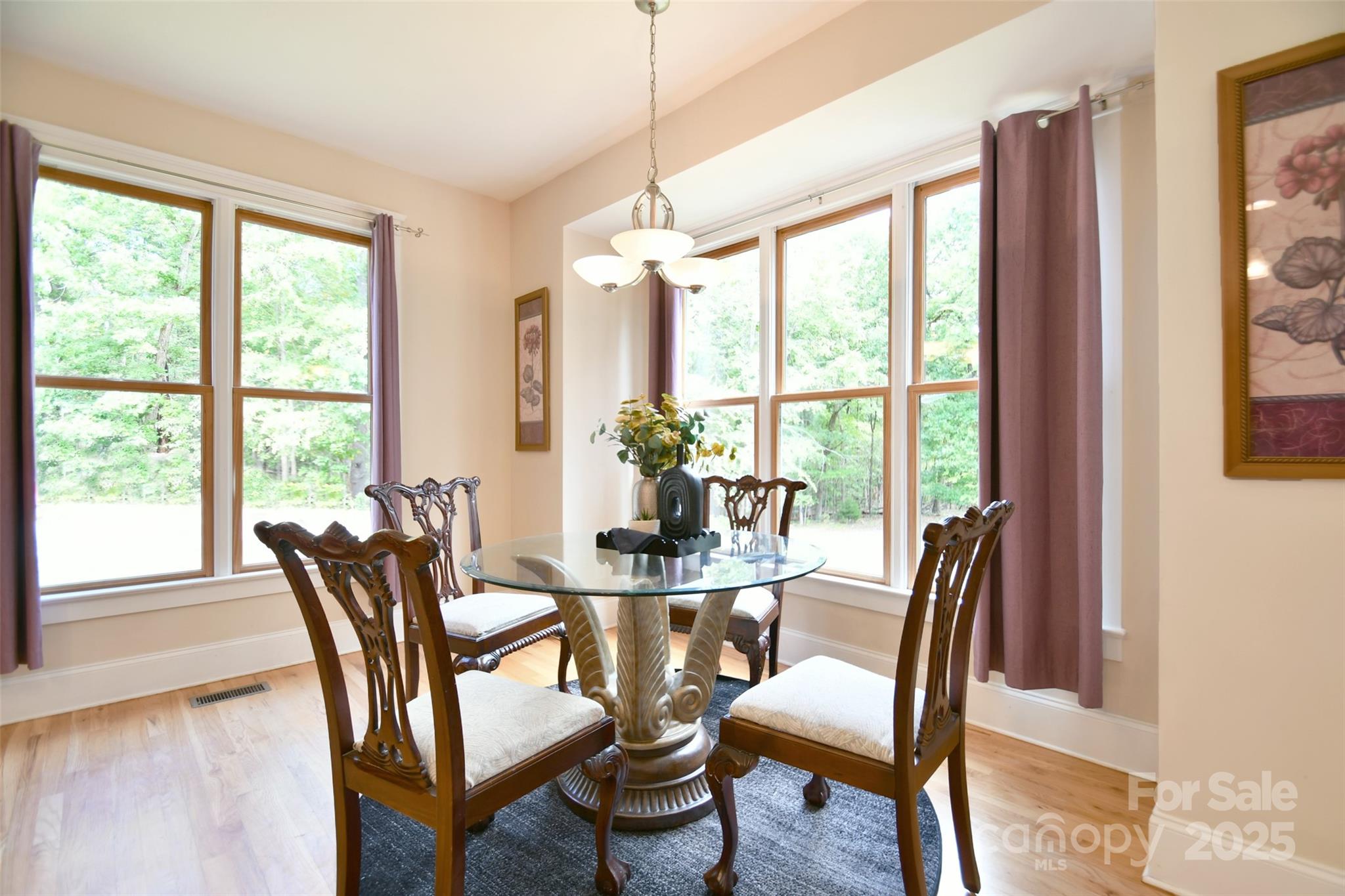 14832 Hus McGinnis Road Huntersville, NC 28078 - Photo 12 of 48 a view of a dining room with furniture window and outside view