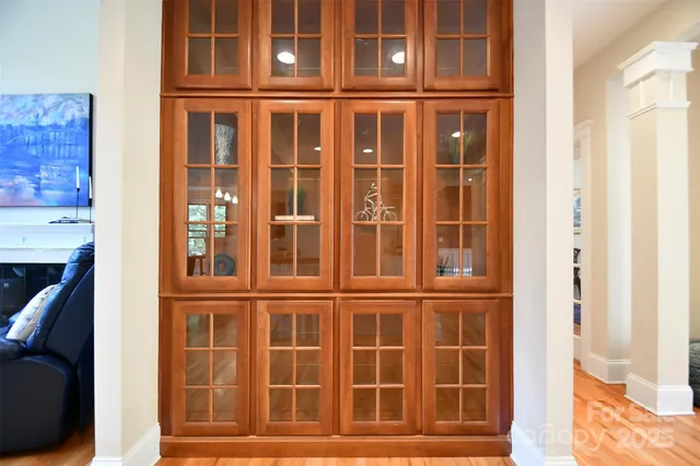 a view of front door