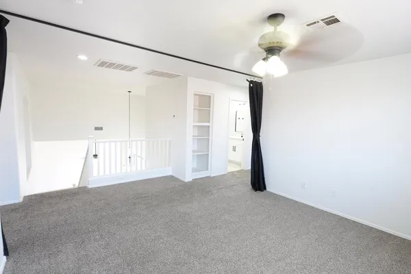 a view of a small space