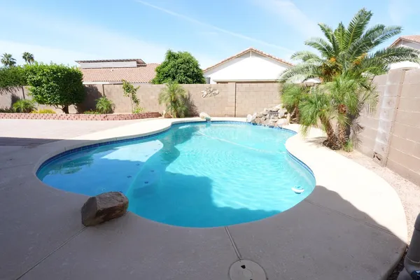 a view of a swimming pool