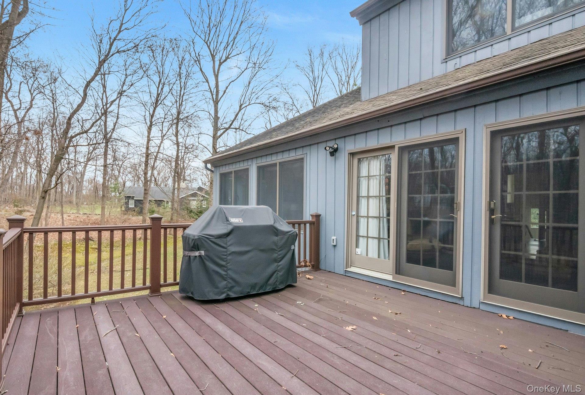 121 Law Road Briarcliff Manor, NY 10510 - Photo 19 of 48 Step outside onto the Trex Deck to your private backyard (1.2+ acre lot).
