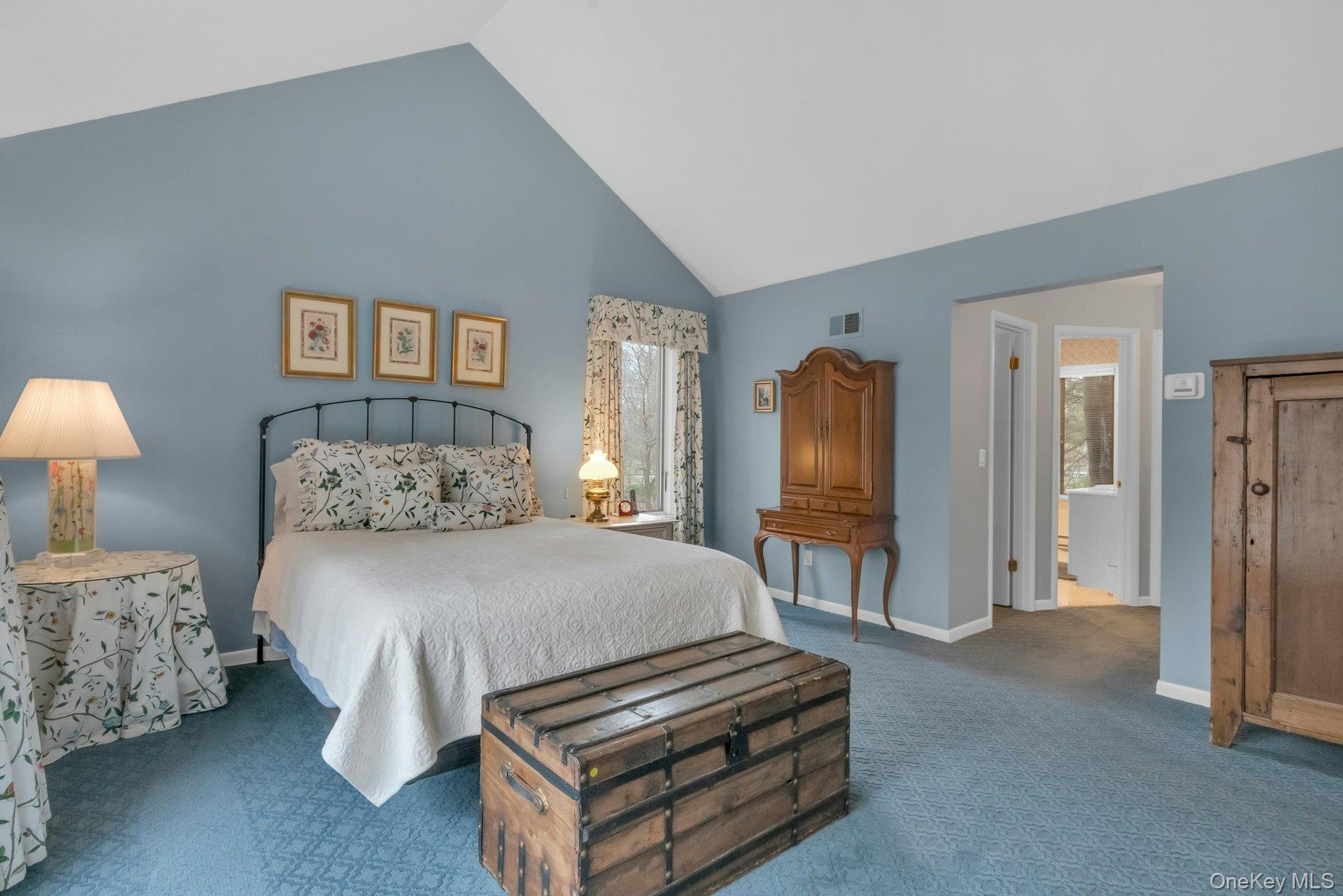 121 Law Road Briarcliff Manor, NY 10510 - Photo 23 of 48 From this view of the Primary Bedroom you can glance into the Dressing Room area with two Walk-in closets and the Primary Bathroom.