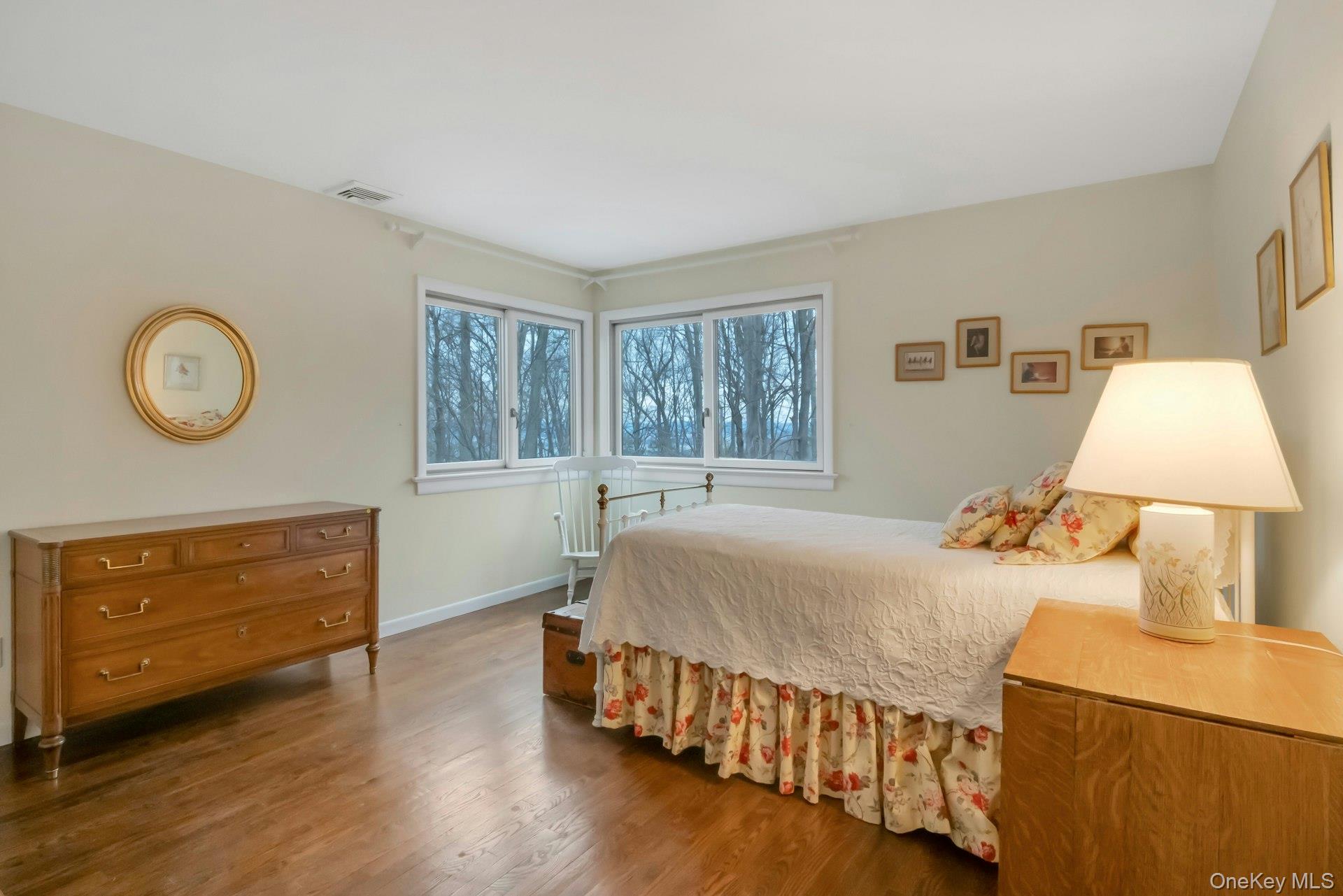 121 Law Road Briarcliff Manor, NY 10510 - Photo 30 of 48 Large Corner Second Bedroom with hardwood floors and a double closet.