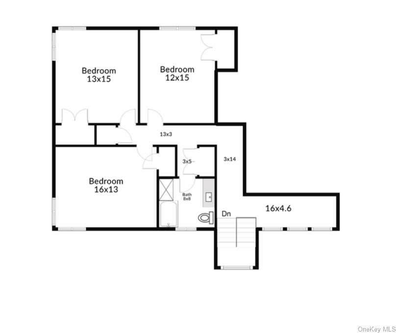 121 Law Road Briarcliff Manor, NY 10510 - Photo 47 of 48 Upper Level Floor Plan