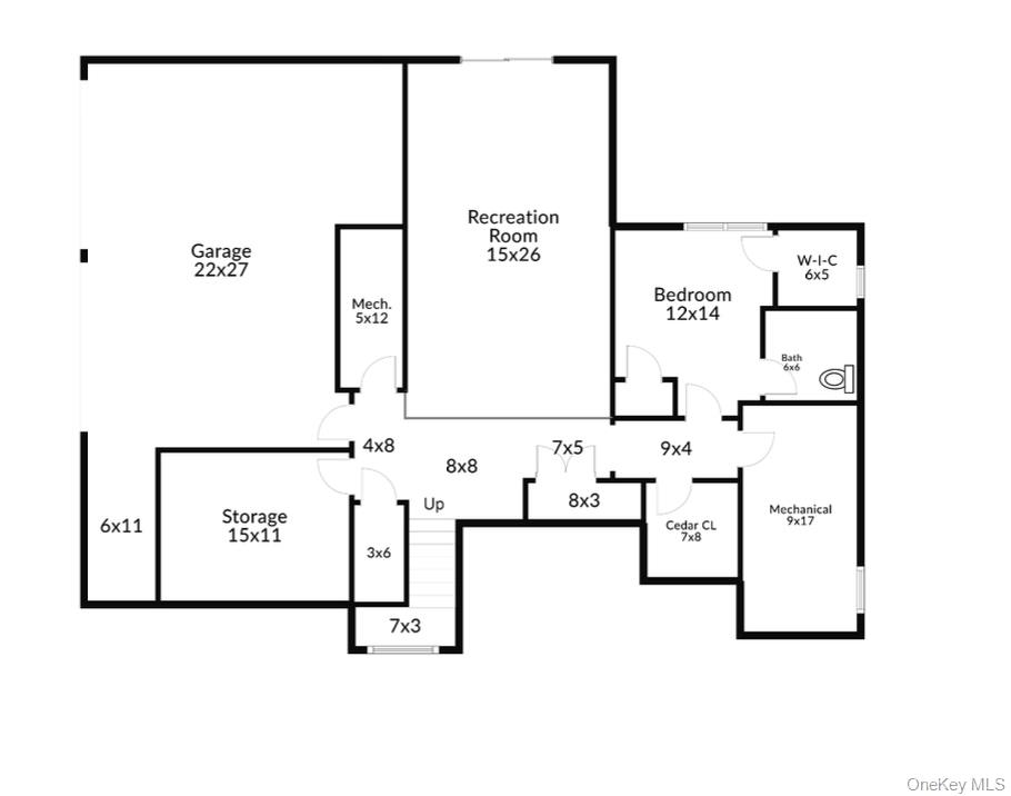 121 Law Road Briarcliff Manor, NY 10510 - Photo 48 of 48 Lower Level Floor Plan