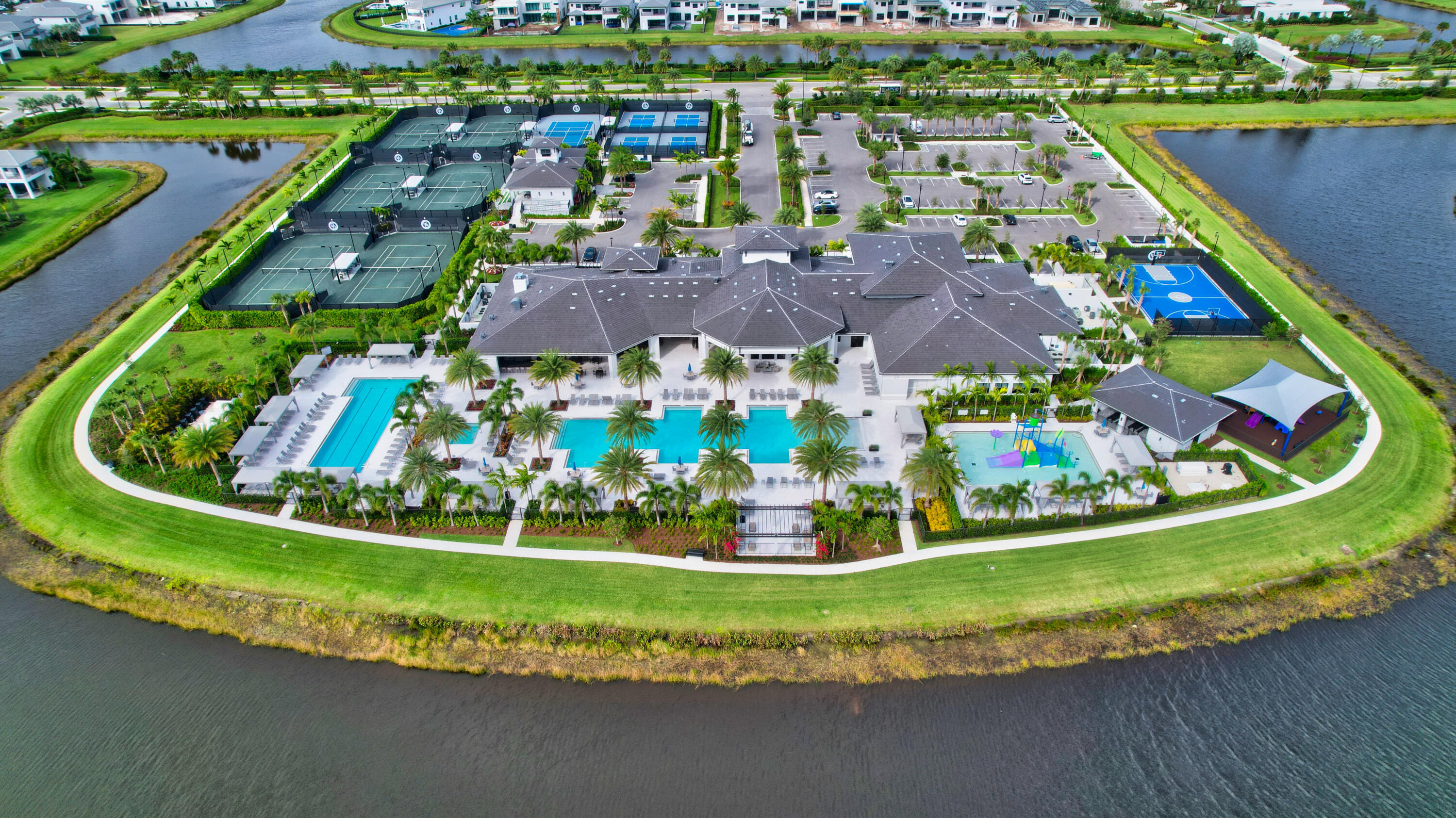 17240 Carretto Court Boca Raton, FL 33496 - Photo 28 of 29 Aerial of Clubhouse