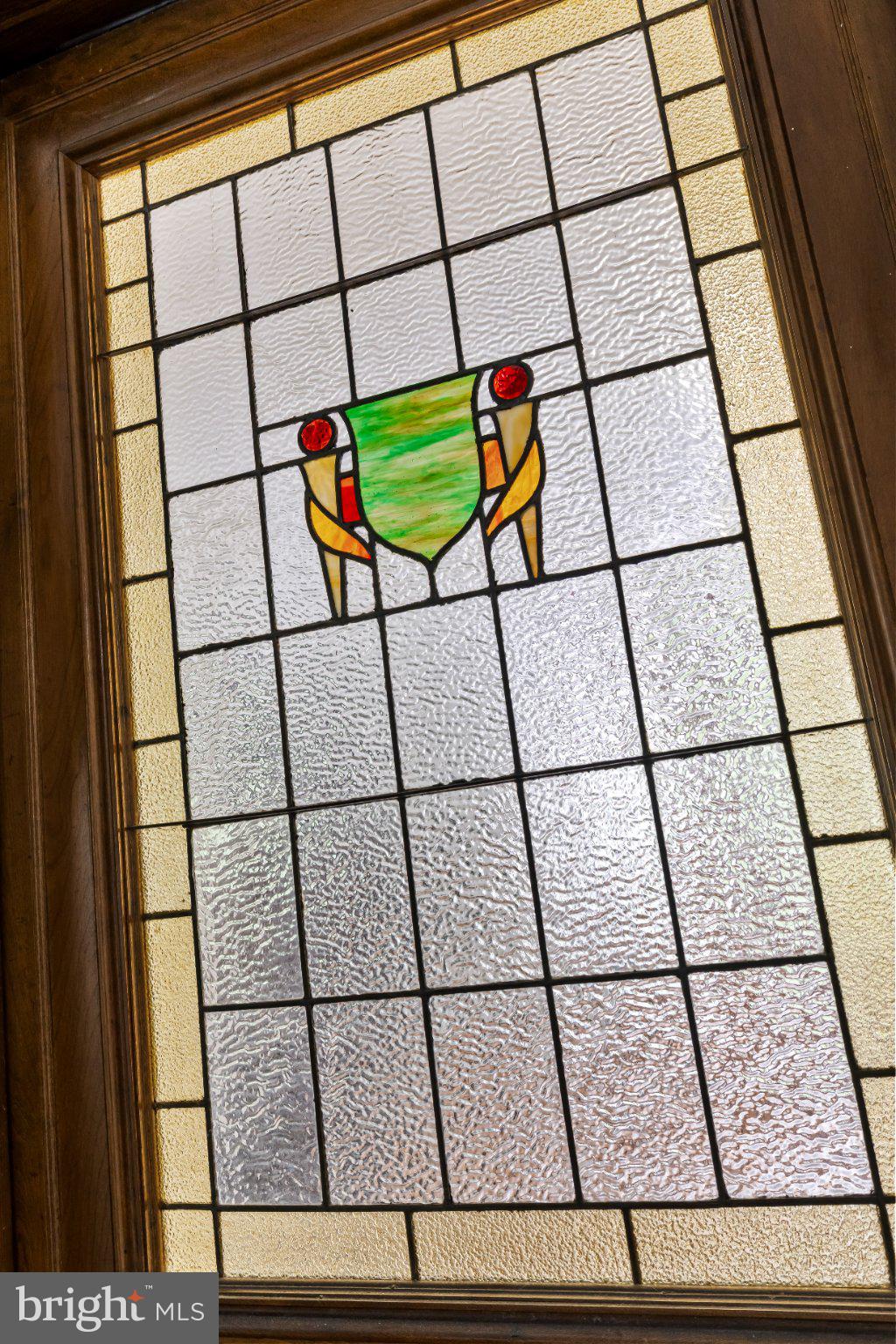 2736 North Calvert Street Baltimore, MD 21218 - Photo 41 of 86 Original Stained Glass Window