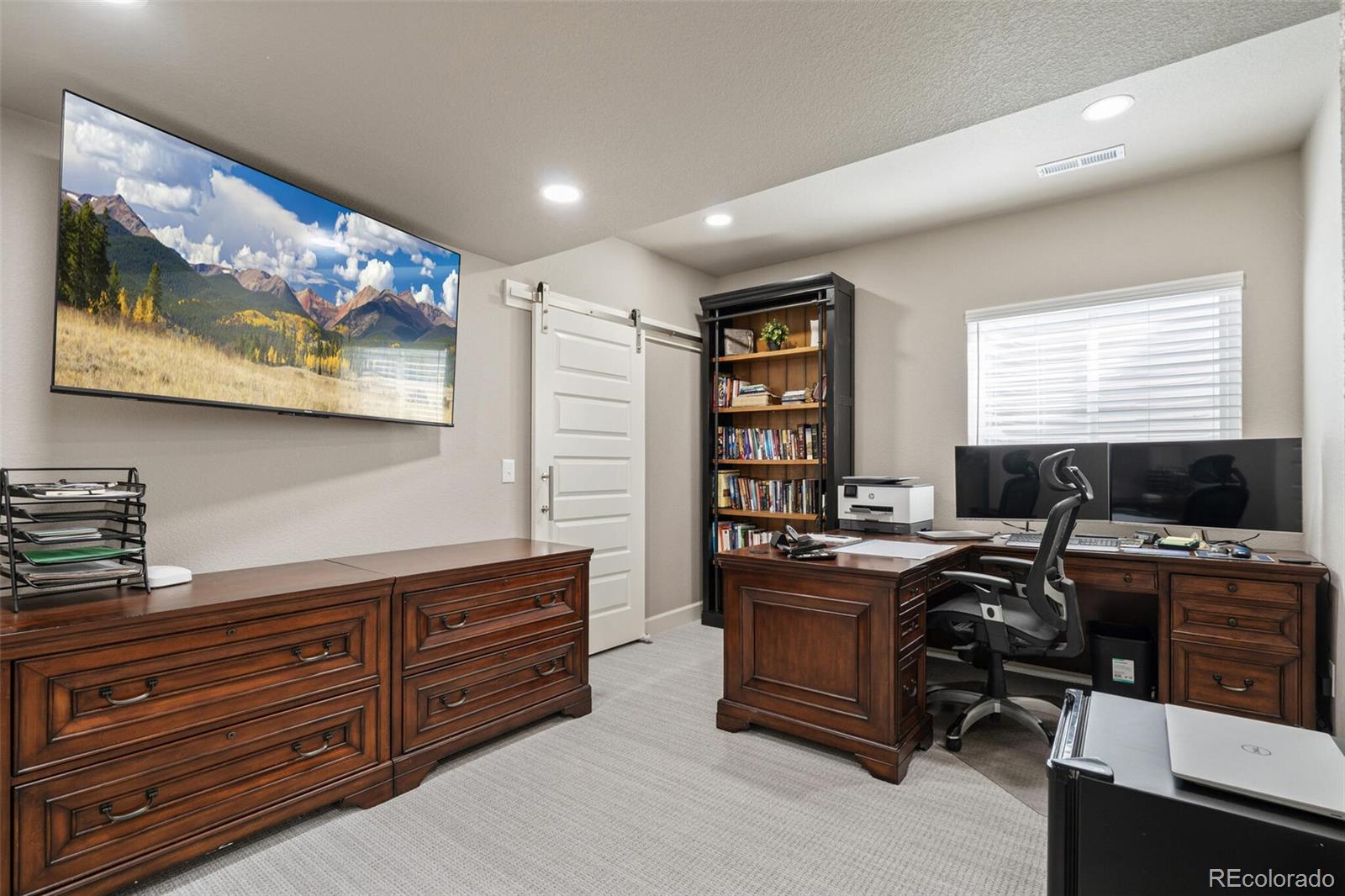8841 Peakview Avenue Firestone, CO 80504 - Photo 30 of 40 a view of a workspace with furniture