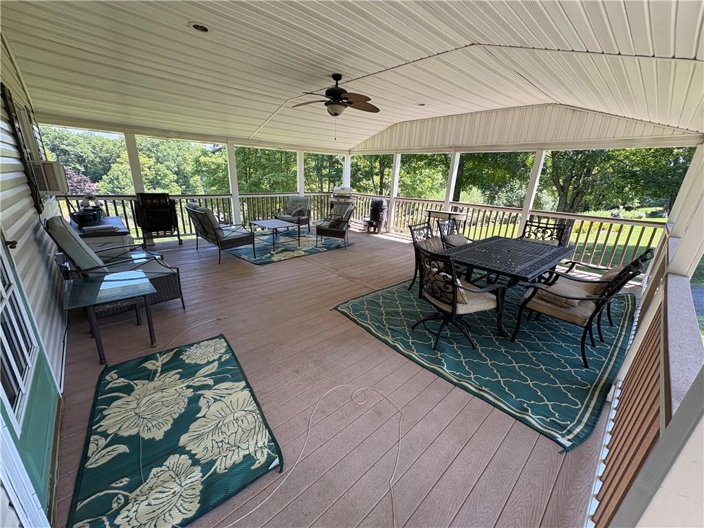 94 Middle Road Reynoldsville, PA 15851 - Photo 25 of 36 a outdoor space with chairs