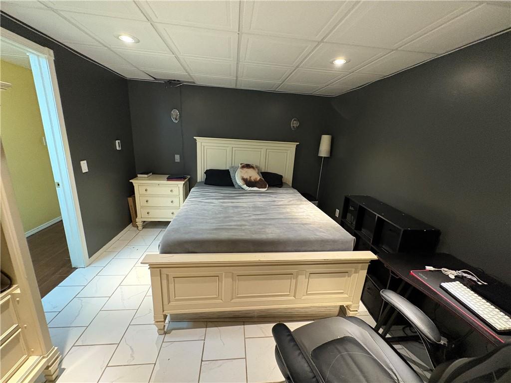 94 Middle Road Reynoldsville, PA 15851 - Photo 36 of 36 a bedroom with a bed and bathroom