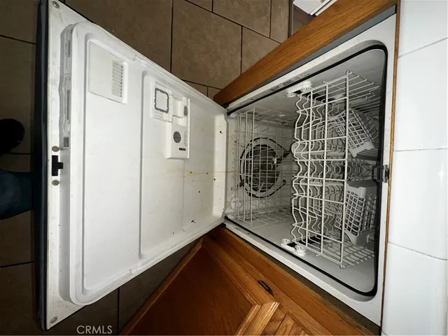 a view of a door and a window