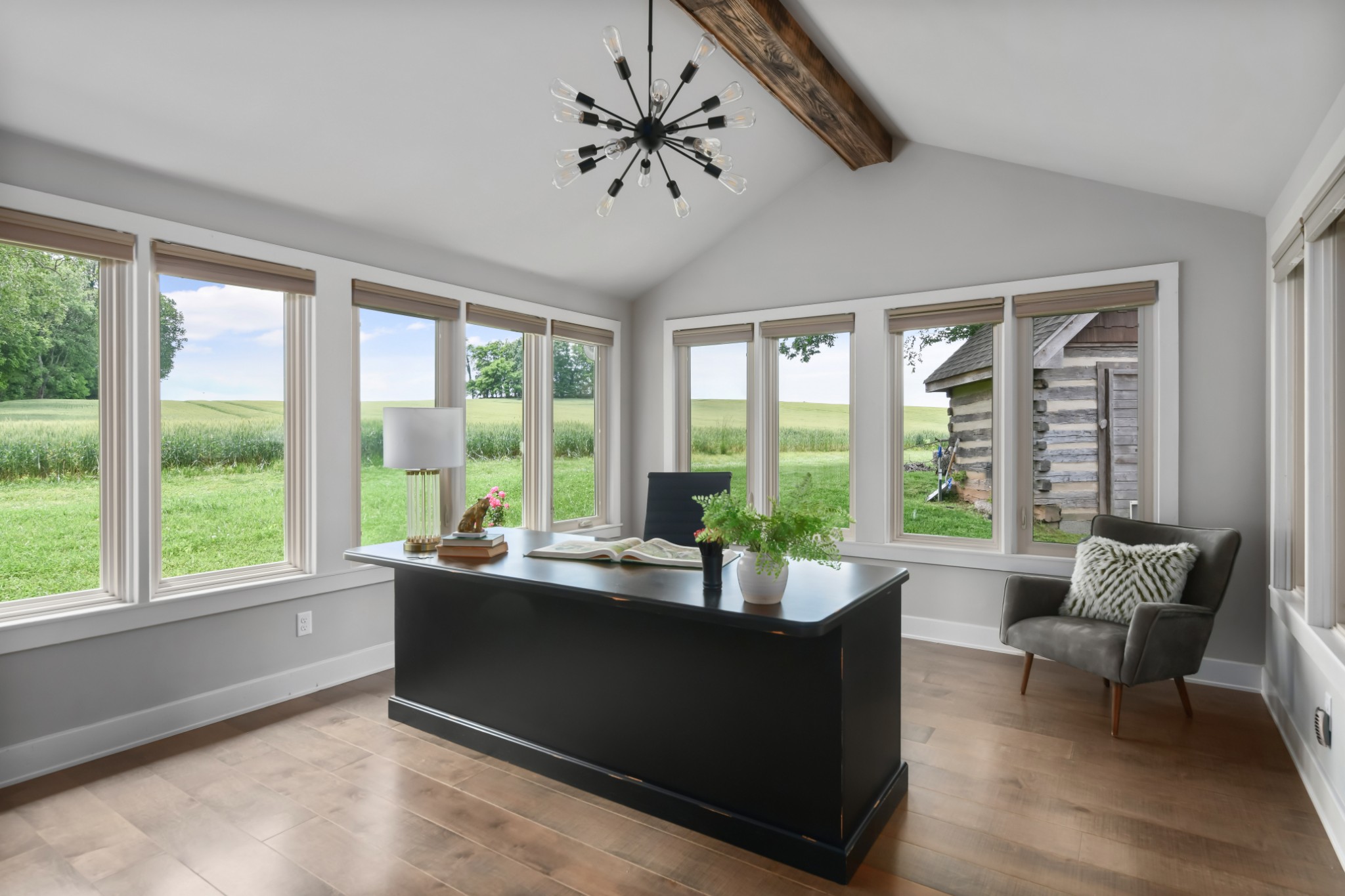 6557 Lamont Road Springfield, TN 37172 - Photo 15 of 62 a living room with furniture and large windows