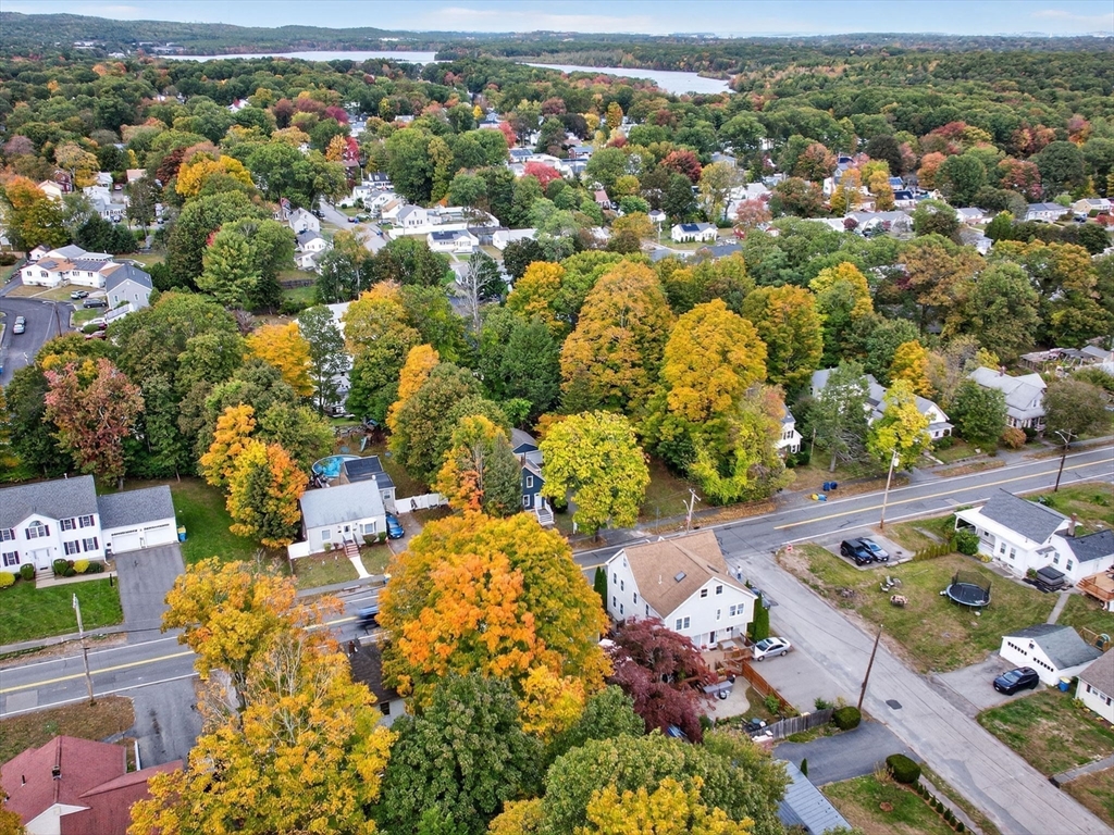 44 Liberty Street Randolph, MA 02368 - Photo 38 of 41 an aerial view of residential houses with outdoor space