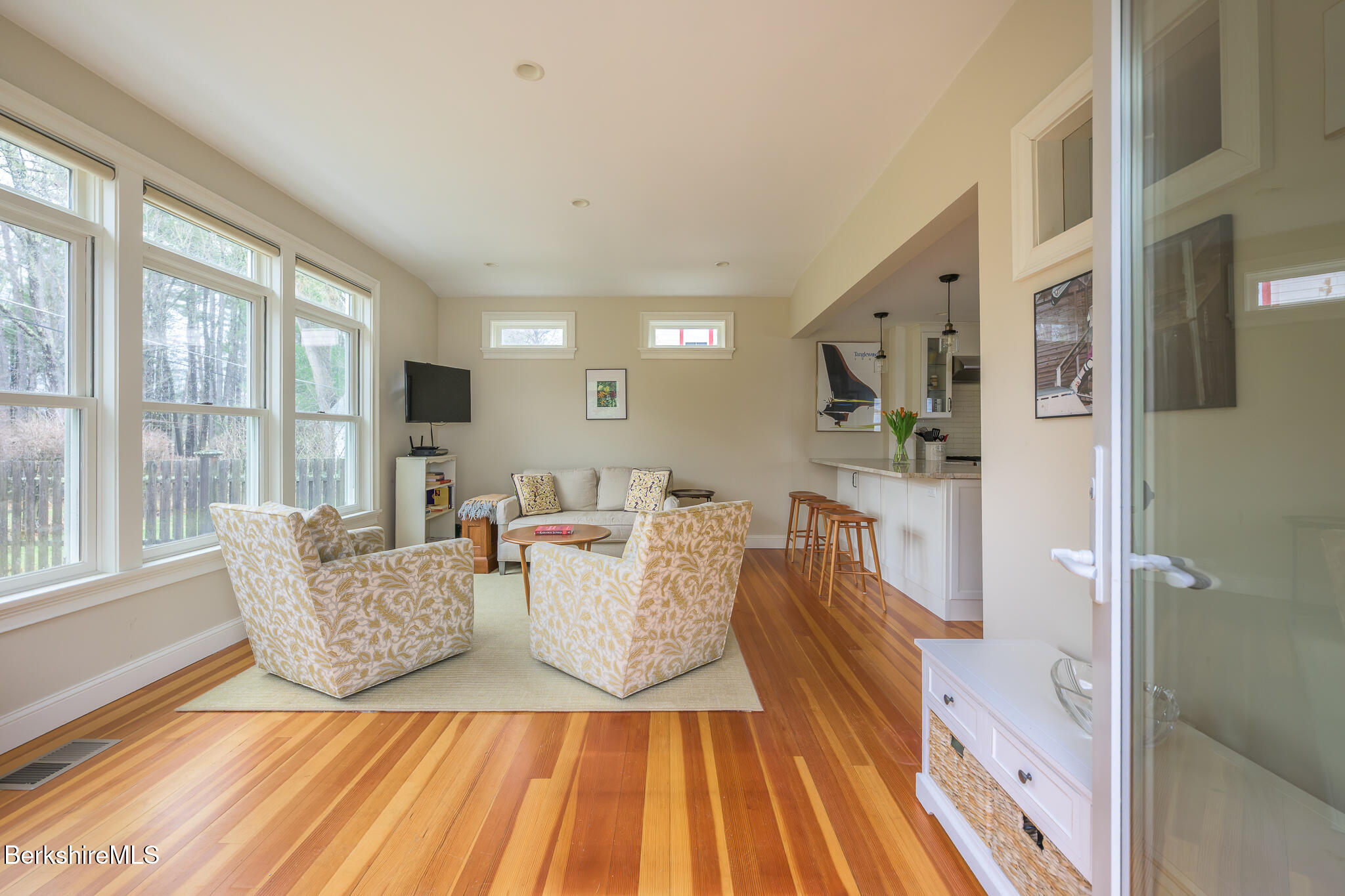 11 Sergeant Street Stockbridge, MA 01262 - Photo 18 of 52 a living room with furniture and a table