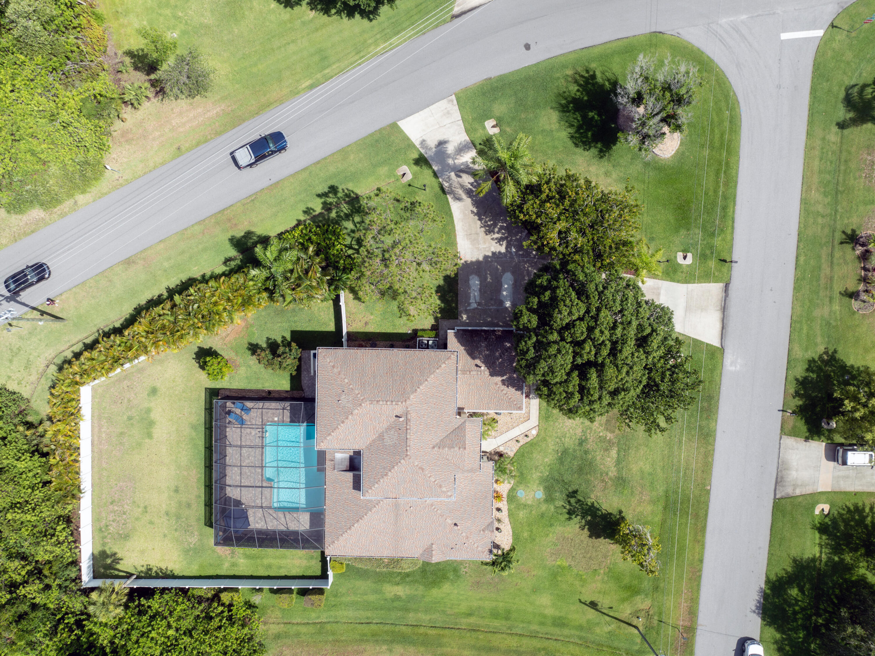 4490 Canard Road Melbourne, FL 32934 - Photo 3 of 52 an aerial view of a house