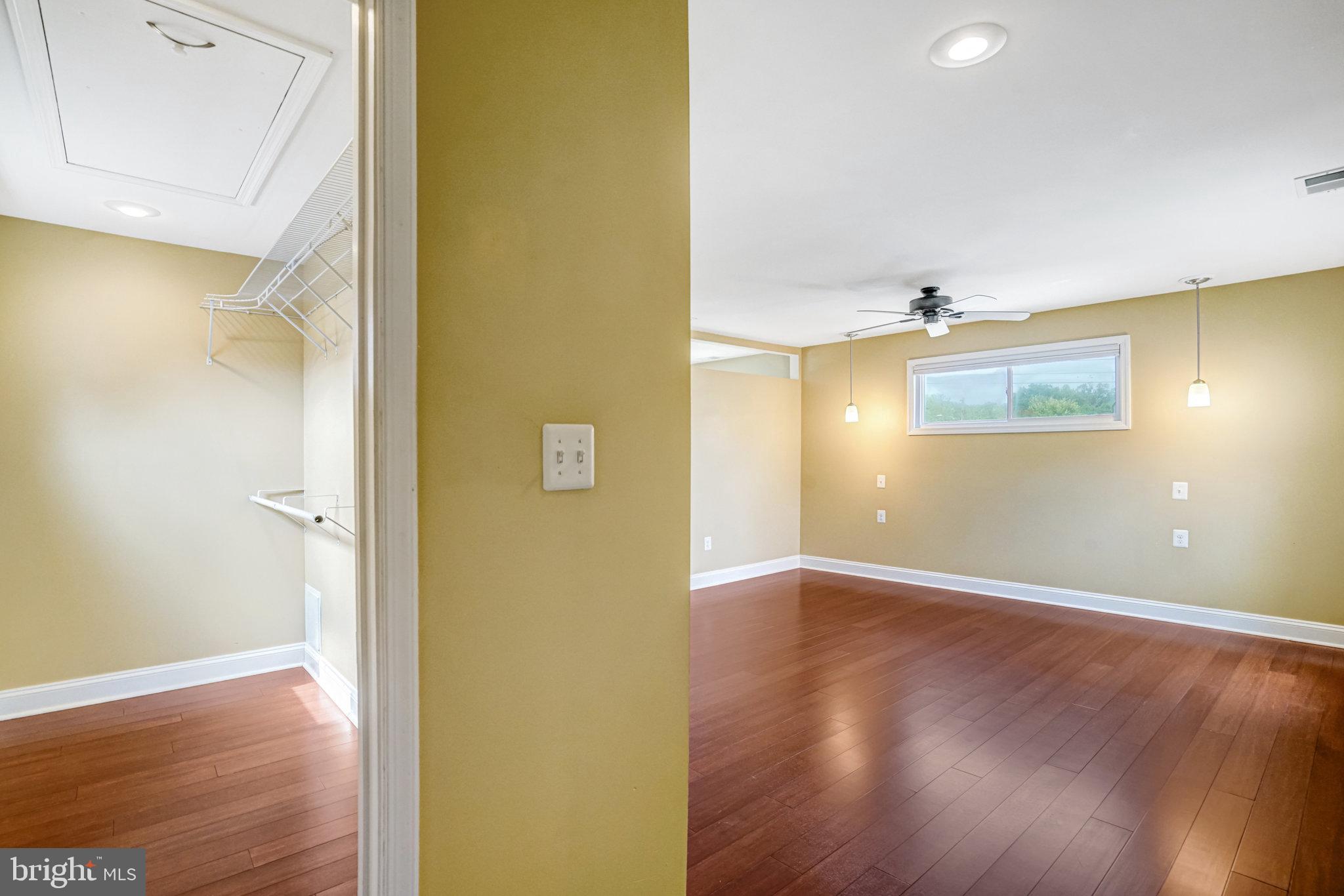 5227 Cather Road Springfield, VA 22151 - Photo 44 of 72 Primary Bedroom Walk-in Closet #2 (Attic Access)