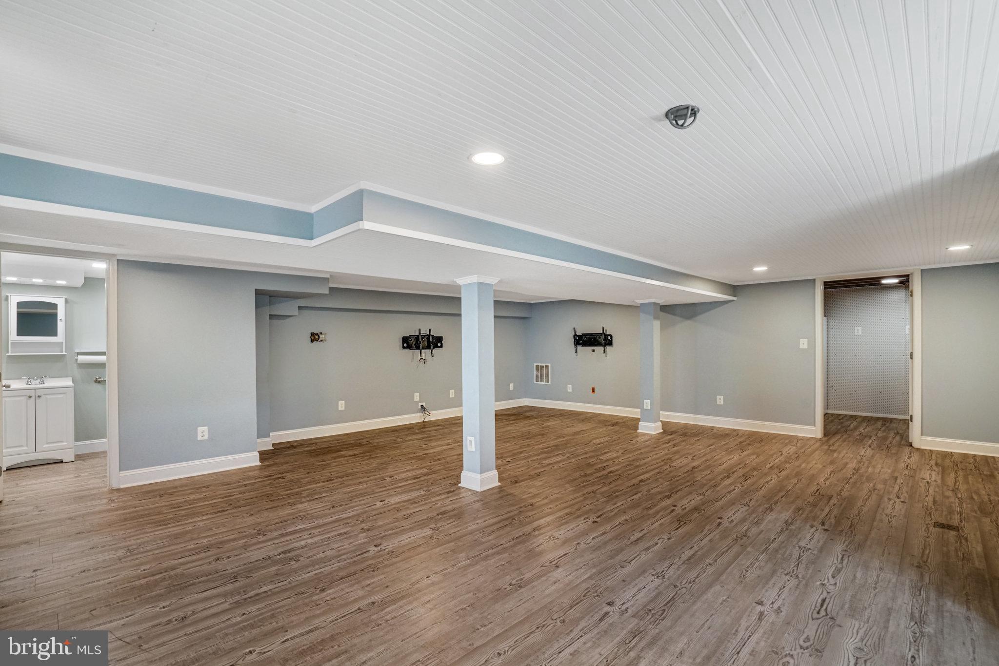 5227 Cather Road Springfield, VA 22151 - Photo 50 of 72 Recreation Room towards Lower Level Bathroom #5