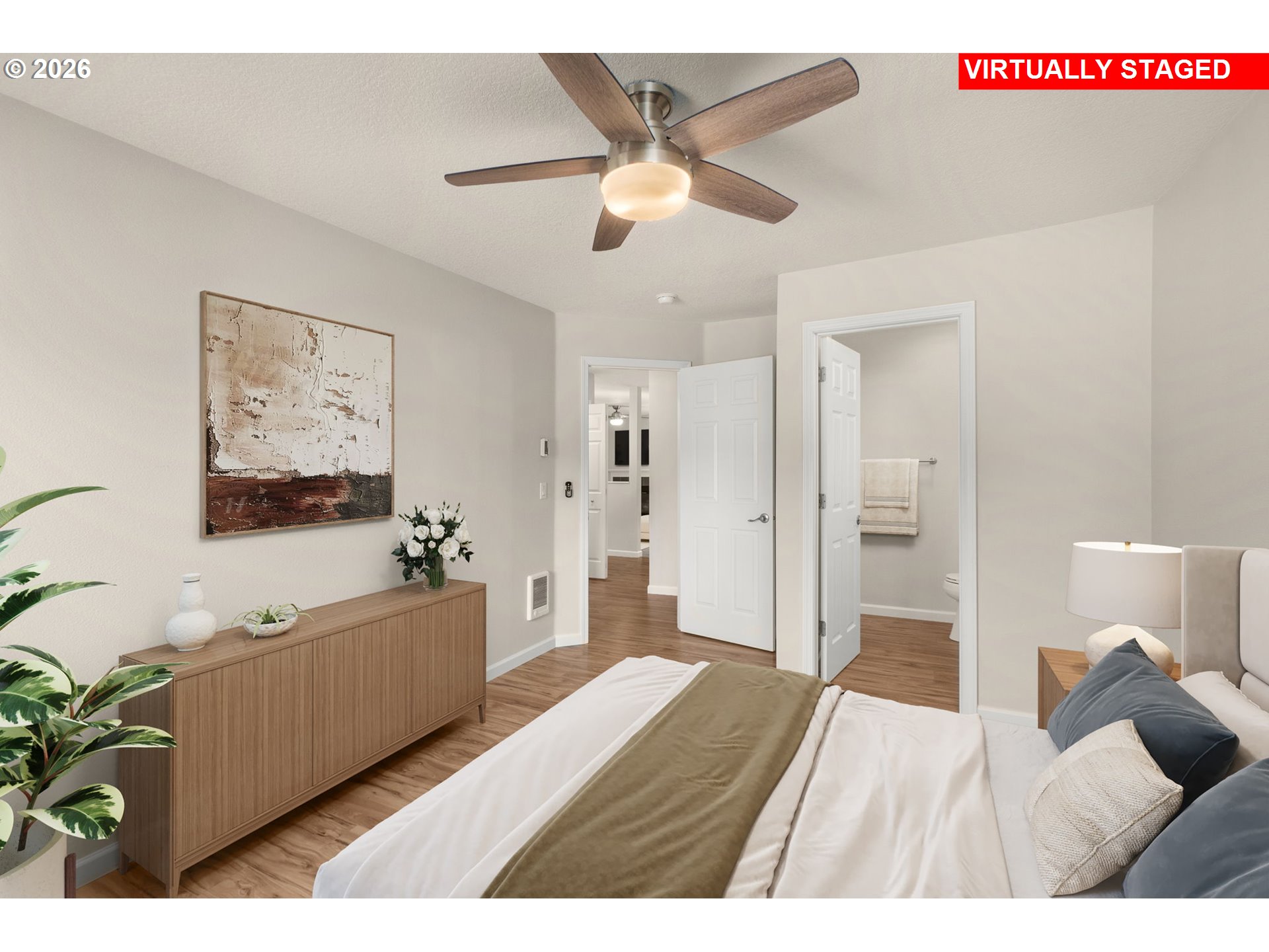 10660 Southwest Davies Road, Unit 40 Beaverton, OR 97008 - Photo 25 of 45 Primary Bedroom