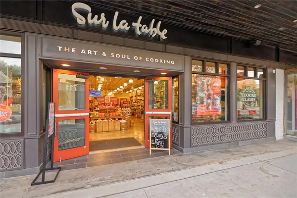 a view of entrance door of the building