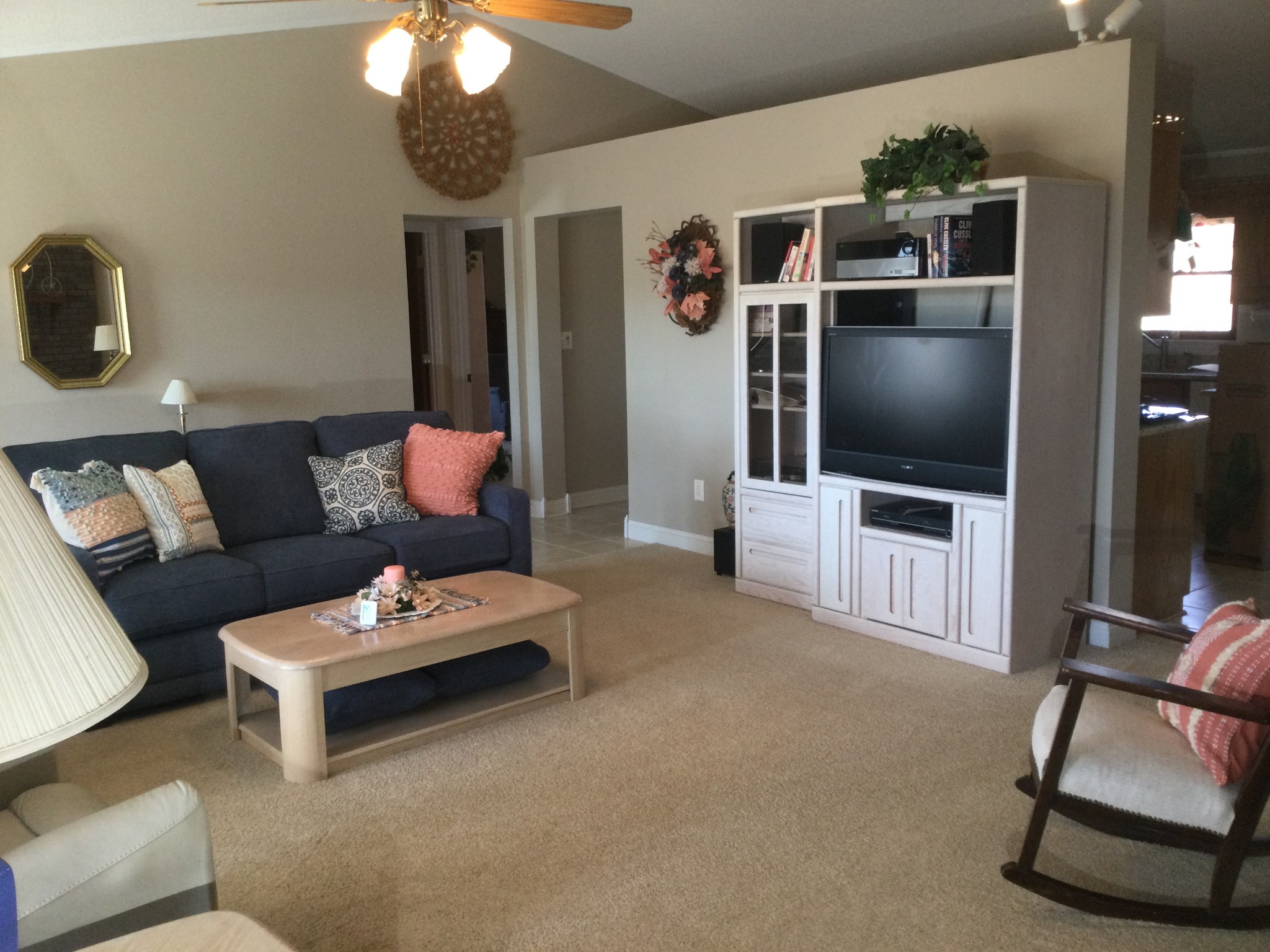 463 Dripping Springs Road Winchester, TN 37398 - Photo 8 of 25 a living room with furniture and a flat screen tv