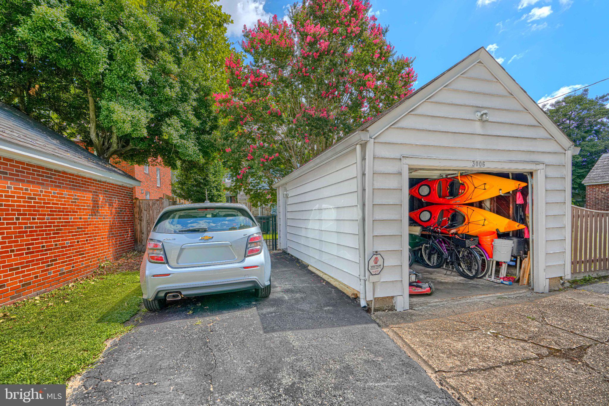 3006 Dunmore Road Dundalk, MD 21222 - Photo 54 of 56 Charming garage with vibrant kayaks.
